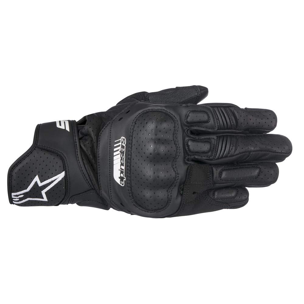 Alpinestars Handschuhe SP-5 Leder Motorrad Sporthandschuh schwarz, XL von Alpinestars