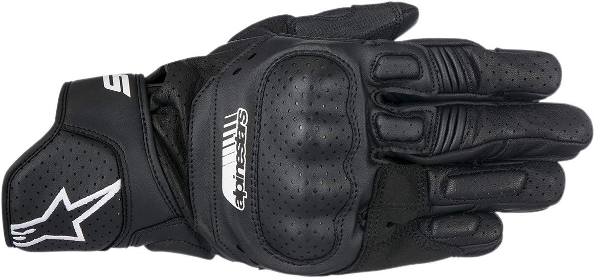 Alpinestars Handschuhe SP-5 Leder Motorrad Sporthandschuh schwarz GröÃŸe XXXL /12 von Alpinestars