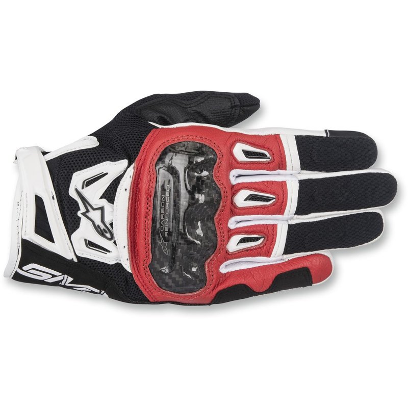 Alpinestars Handschuhe Smx-2 Ac Schwarz/Weiß/Rot von Alpinestars