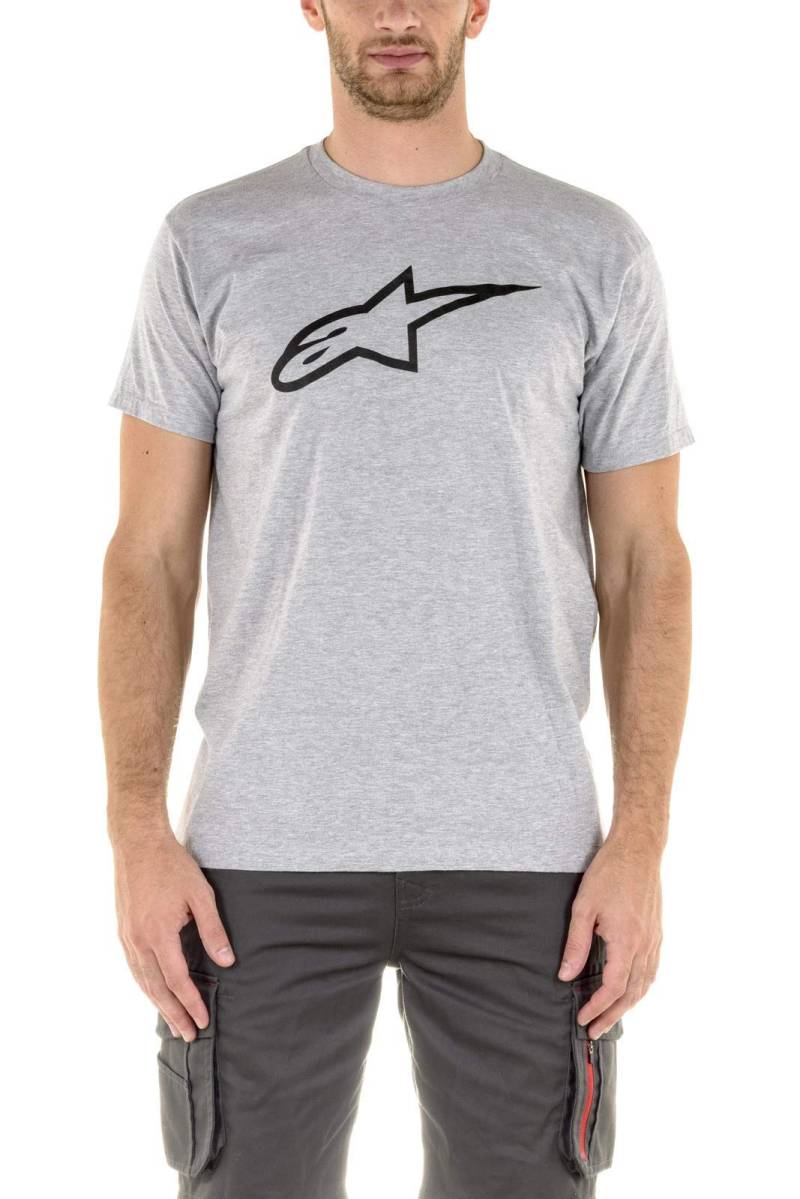 Alpinestars Herren Ageless Classic Tee T shirt, Grey Heather/Black, XL EU von Alpinestars