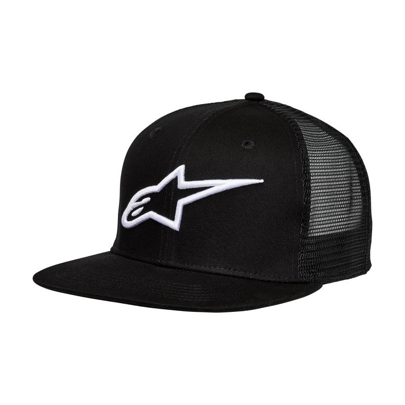 Alpinestars Herren Hoed/Beanie Corp Trucker Baseball Kappe, Schwarz, Einheitsgröße EU von Alpinestars