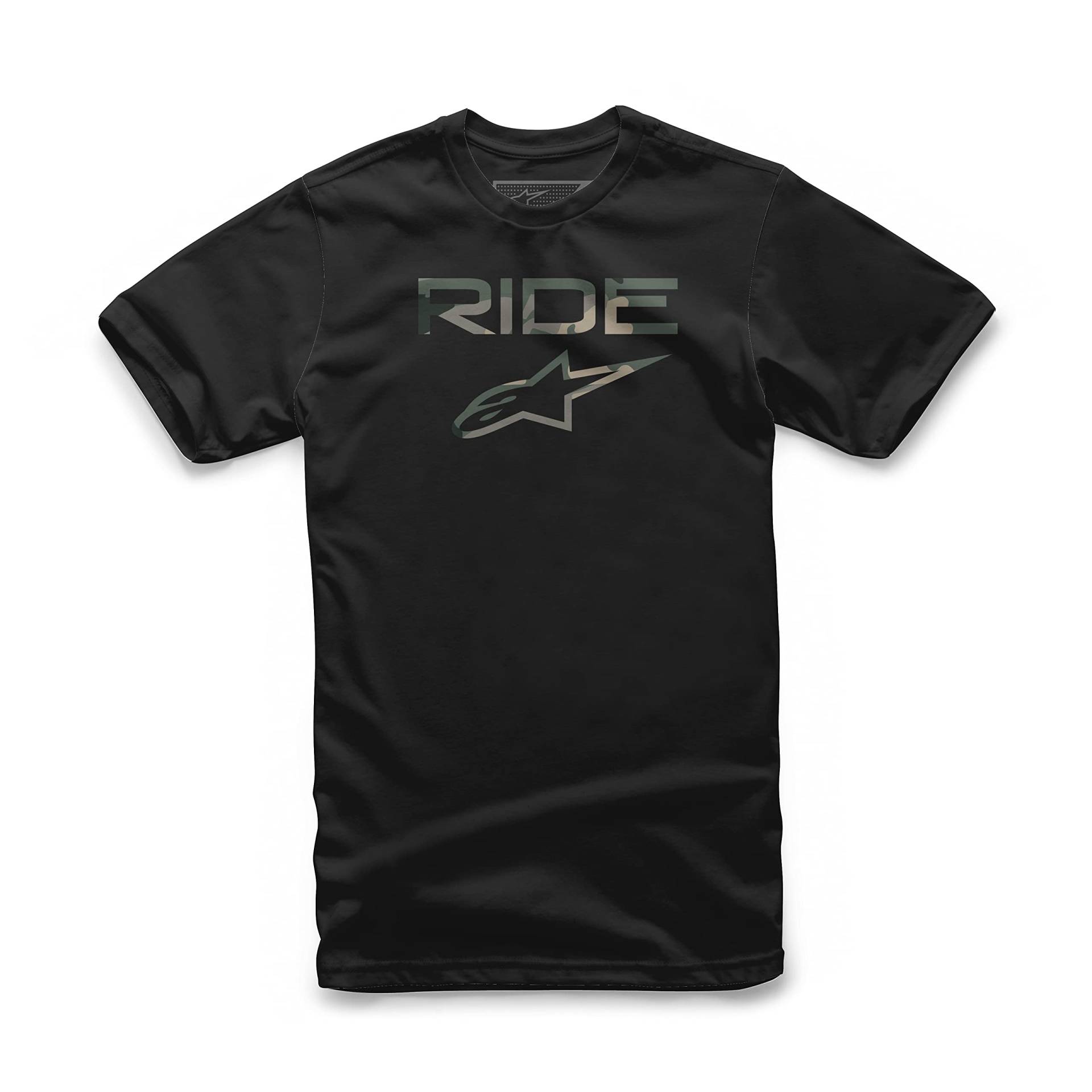 Alpinestars Herren Kurzarm-Logo T-Shirt moderner Schnitt, Black, S, 1119-72006 von Alpinestars