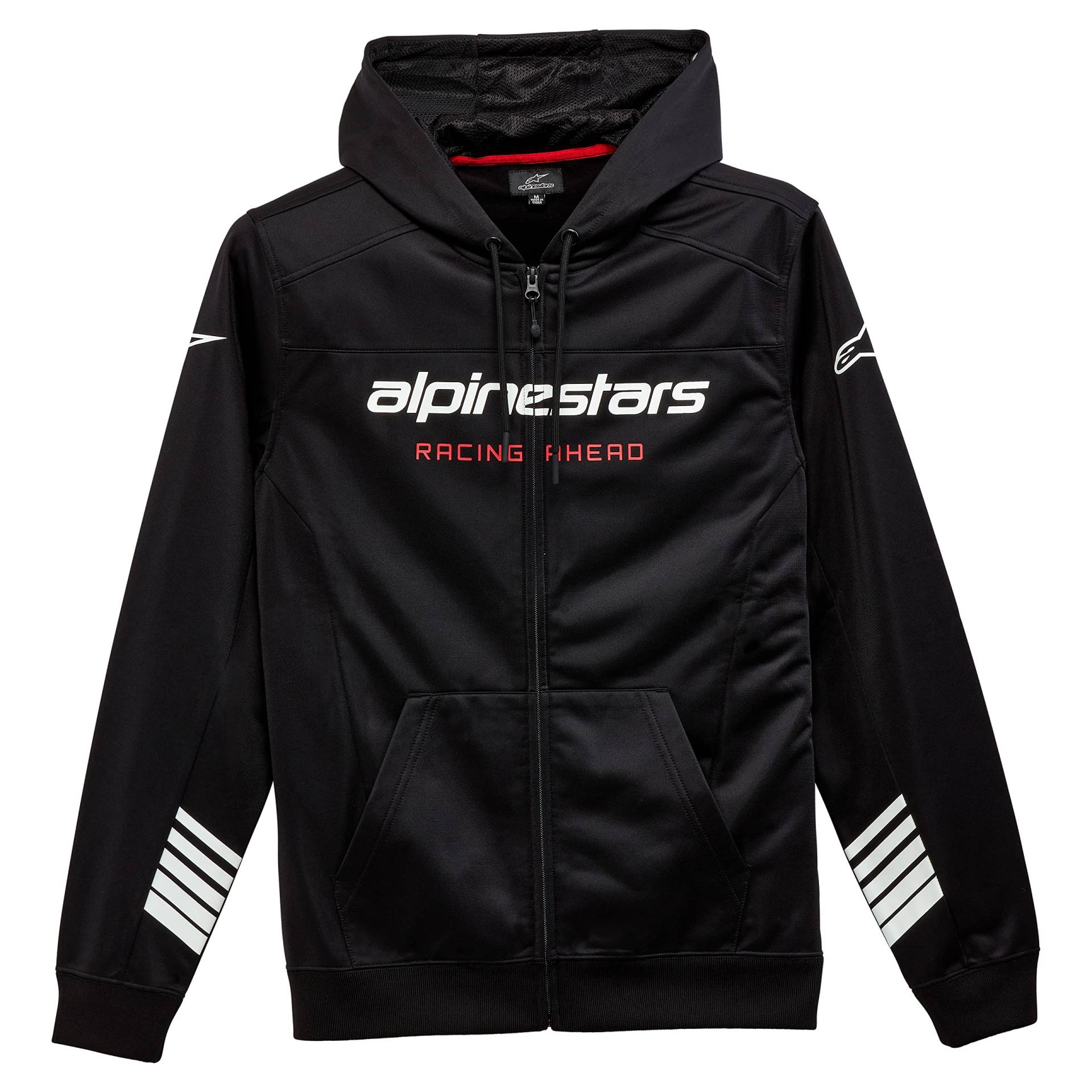 Alpinestars Kapuzenjacke sessions LXE Fleece Hoodie, BLACK/BLACK, L von Alpinestars