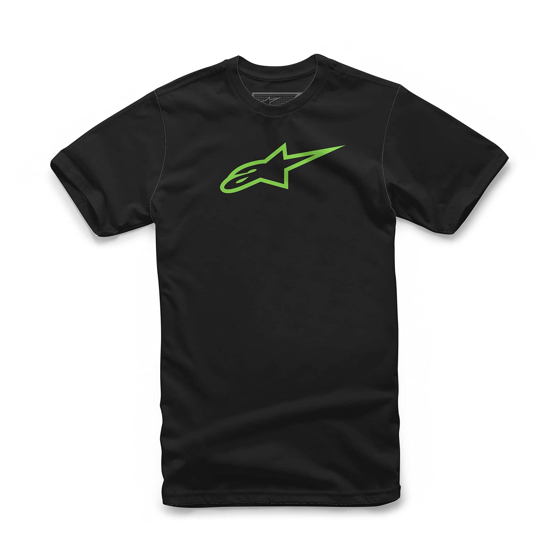 Alpinestars Herren Ageless Classic Tee T-Shirt, Schwarz Grün, XXL EU von Alpinestars