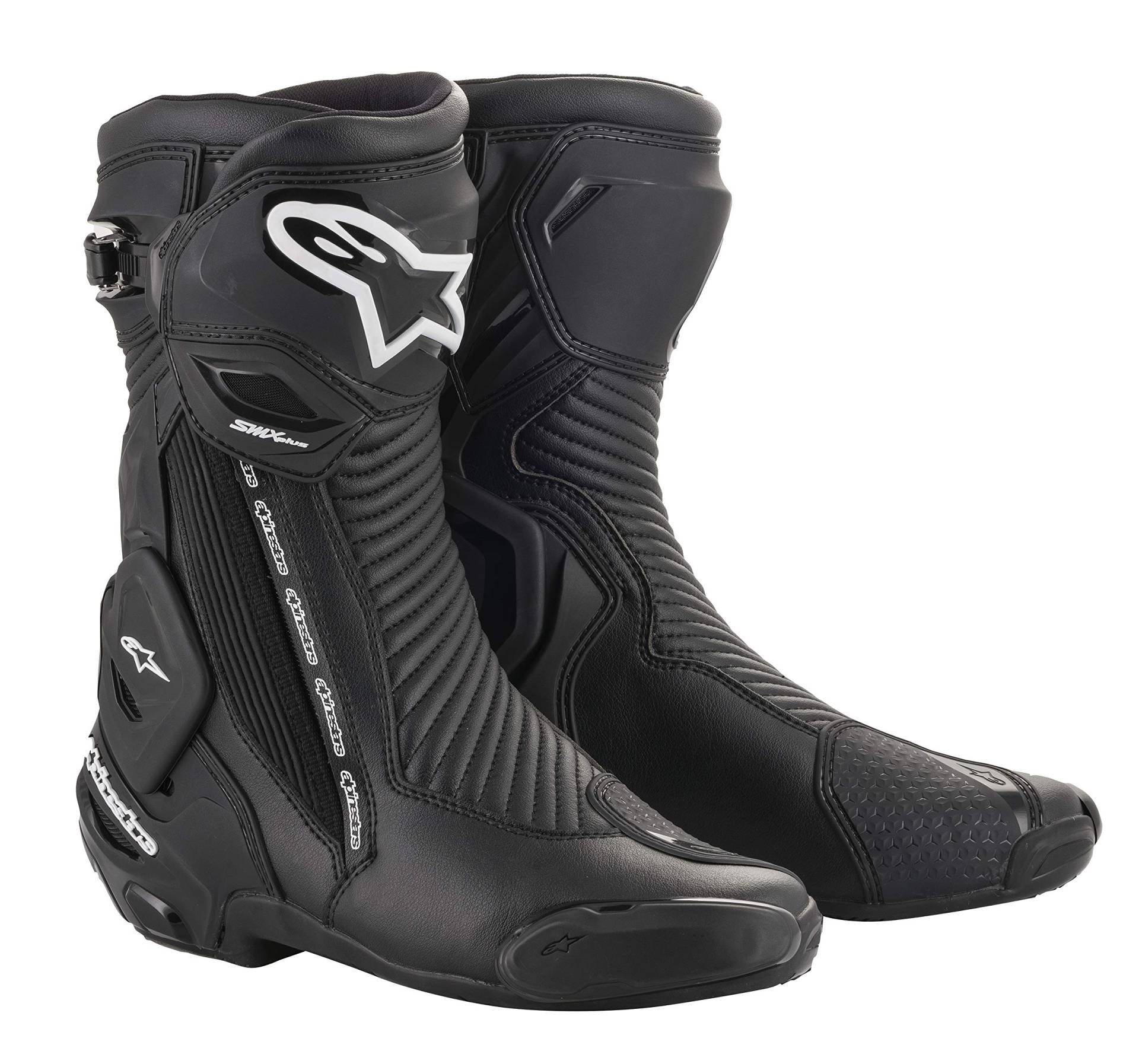 Alpinestars Lederstiefel Sport SMX PLUS v2 Farbe schwarz, Größe 41 von Alpinestars