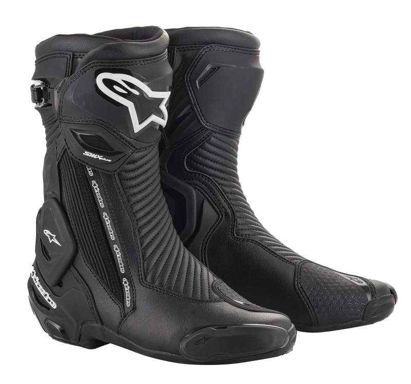 Alpinestars Lederstiefel Sport SMX PLUS v2 Farbe schwarz, Größe 45 von Alpinestars