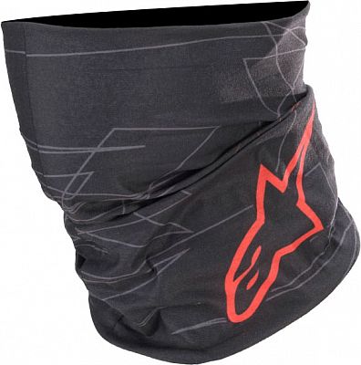 Alpinestars MM93 S21, Multifunktionstuch - Schwarz/Dunkelgrau/Rot - Einheitsgröße von Alpinestars