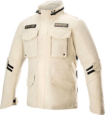 Alpinestars MO.ST.EQ Field Primaloft, Textiljacke wasserdicht - Beige - M von Alpinestars