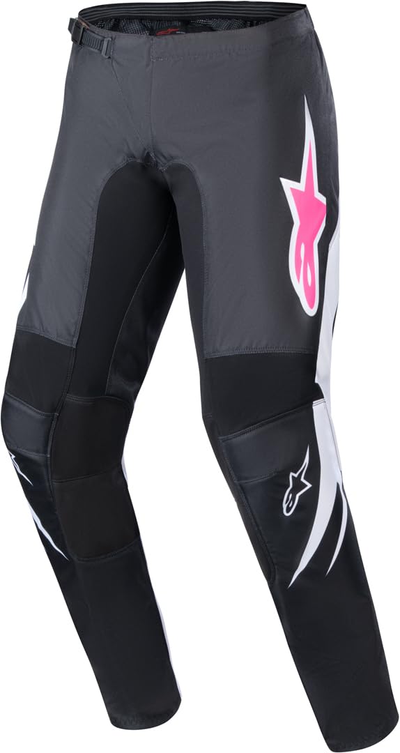 Alpinestars MX Crosshose Stella Fluid Pants 2024 Motocross Hose für Frauen, Black White, 30 von Alpinestars