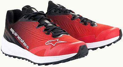 Alpinestars Meta Road V2, Schuhe - Rot/Schwarz/Weiß - 10 von Alpinestars