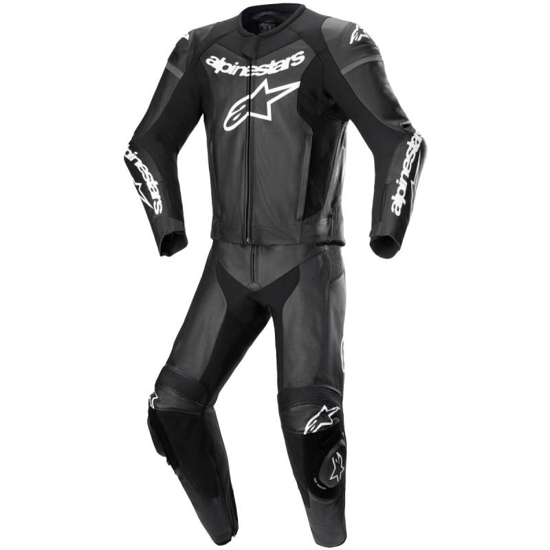 Alpinestars Missile GP Force Lurv 2-teilige Lederkombi Motorrad Herren Schwarz 52 von Alpinestars