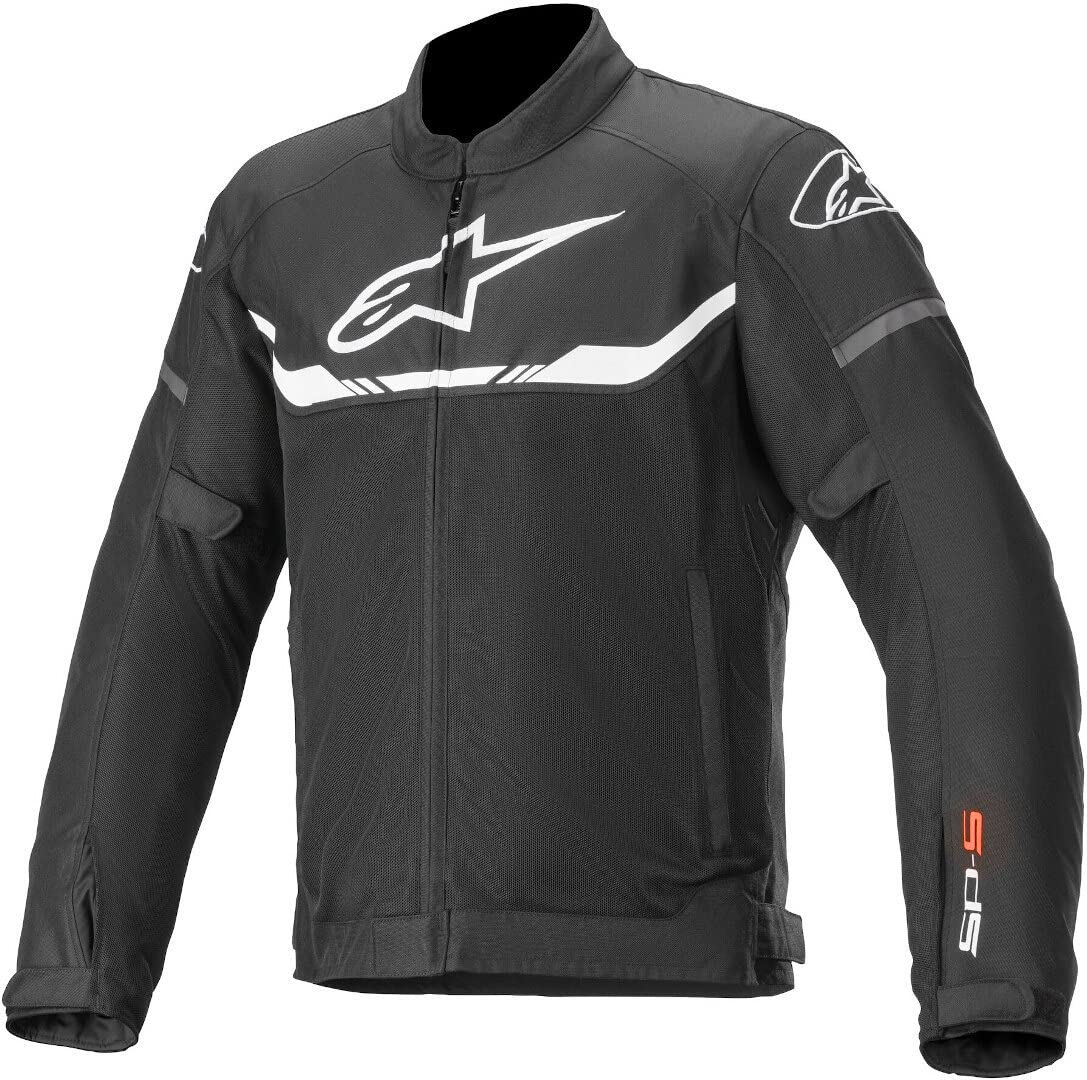 Alpinestars Missile V2 Leather Jacket Black/White von Alpinestars