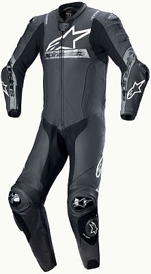 Alpinestars Missile V2 Ward, Lederkombi 1tlg. - Schwarz/Grau - 48 von Alpinestars