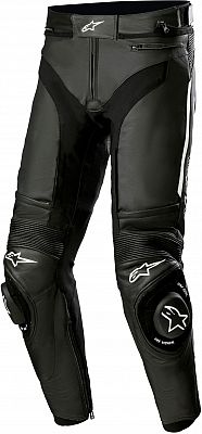 Alpinestars Missile V3, Lederhose - Schwarz/Weiß - 50 von Alpinestars