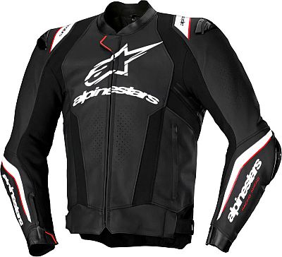 Alpinestars Missile V3 Ignition, Lederjacke - Schwarz/Weiß - 50 von Alpinestars