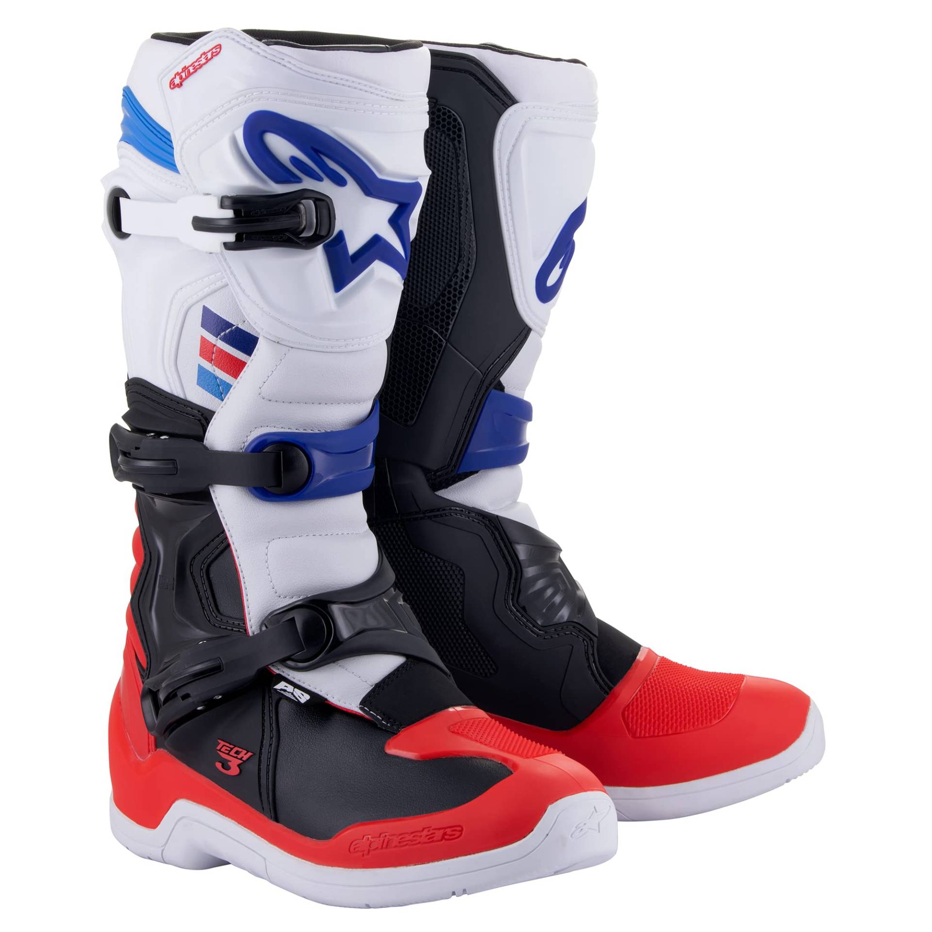 Alpinestars Motocross-Stiefel Tech 3 Weiß Gr. 43 von Alpinestars