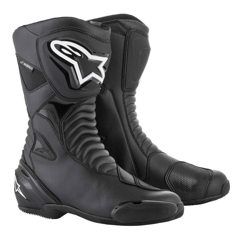 Alpinestars Motorrad Stiefel S-MX S Waterproof schwarz, 45 von Alpinestars