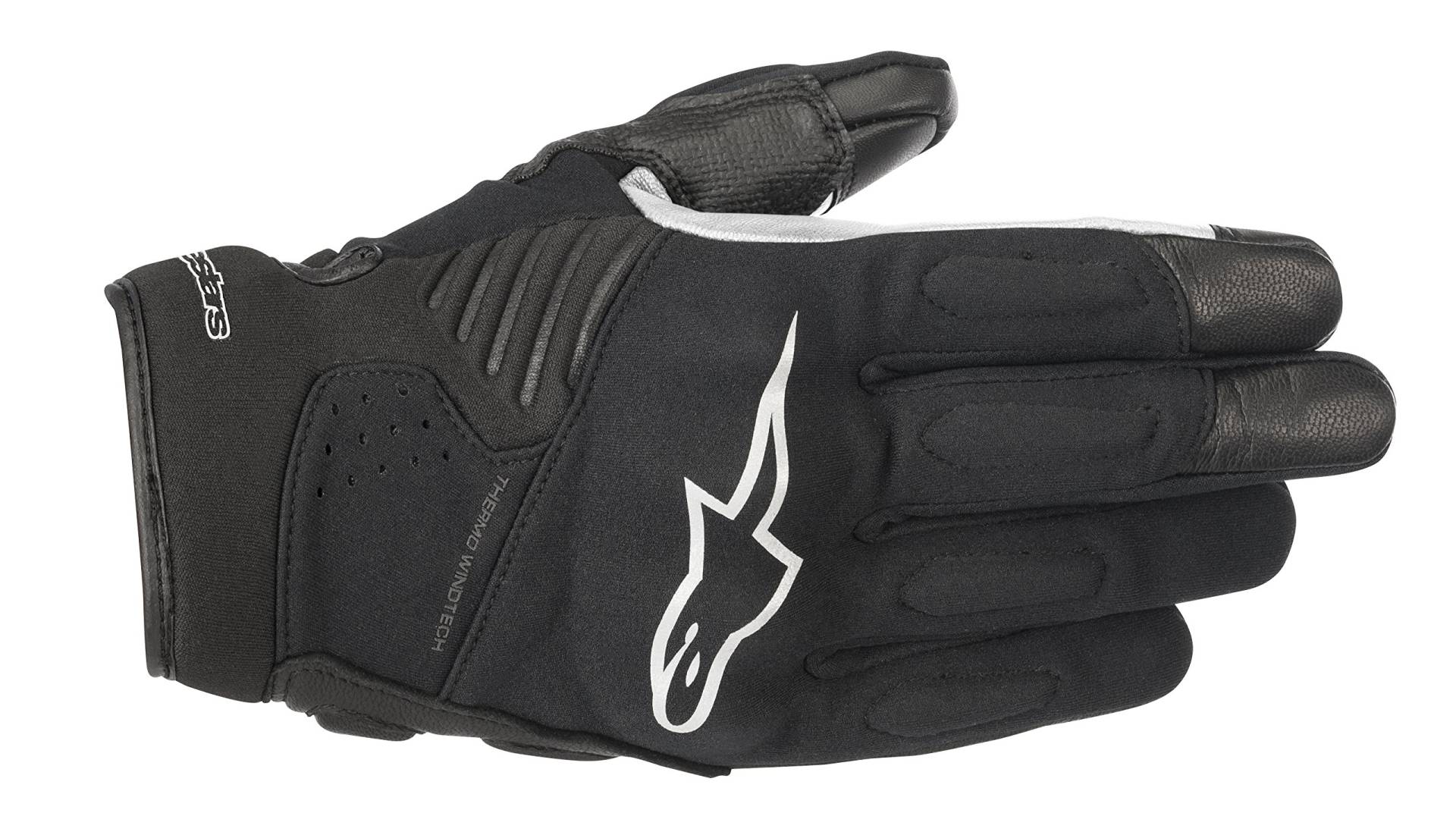 Alpinestars Motorradhandschuhe Faster Gloves Black, Schwarz, L von Alpinestars