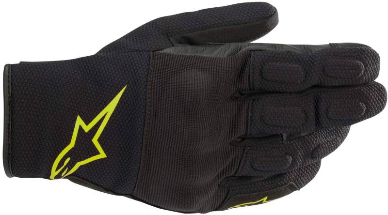 Alpinestars Motorradhandschuhe S Max Drystar Gloves Black Yellow Fluo, Black/Yellow/Fluo, XL von Alpinestars