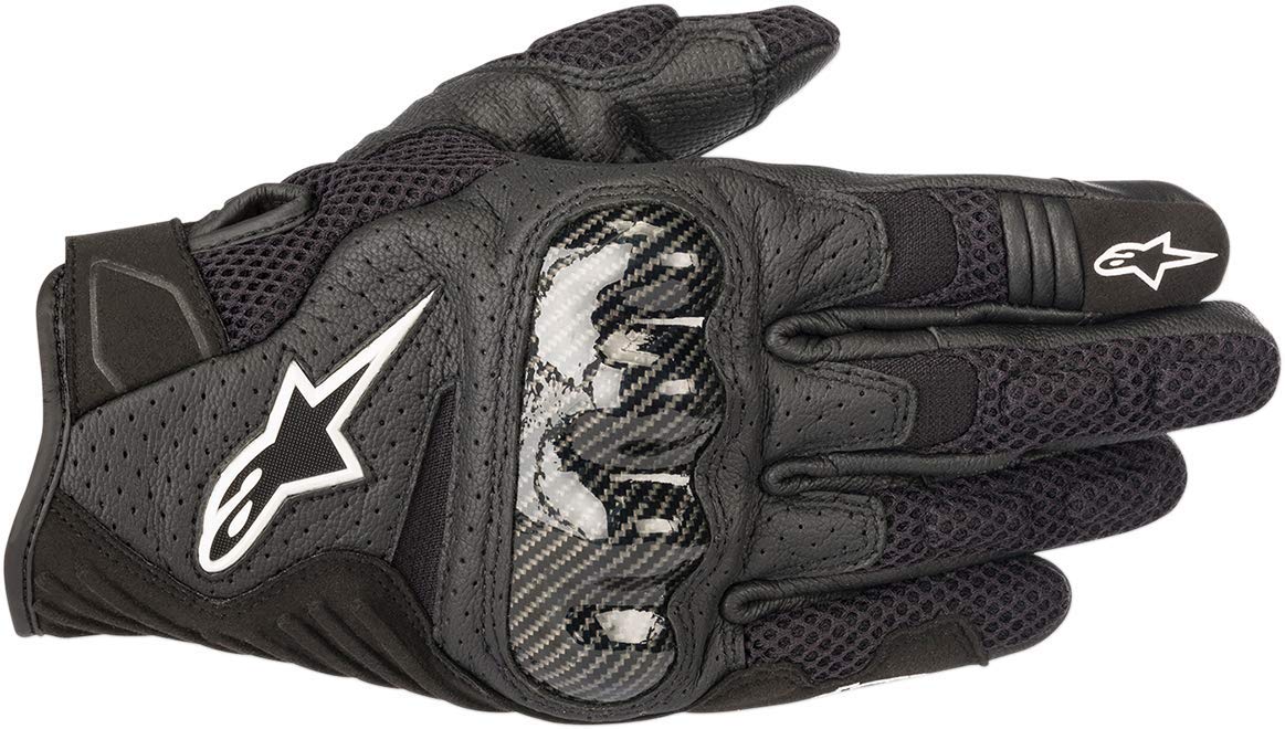 Alpinestars Motorradhandschuhe Smx-1 Air V2 Gloves Black, Schwarz, XXL von Alpinestars