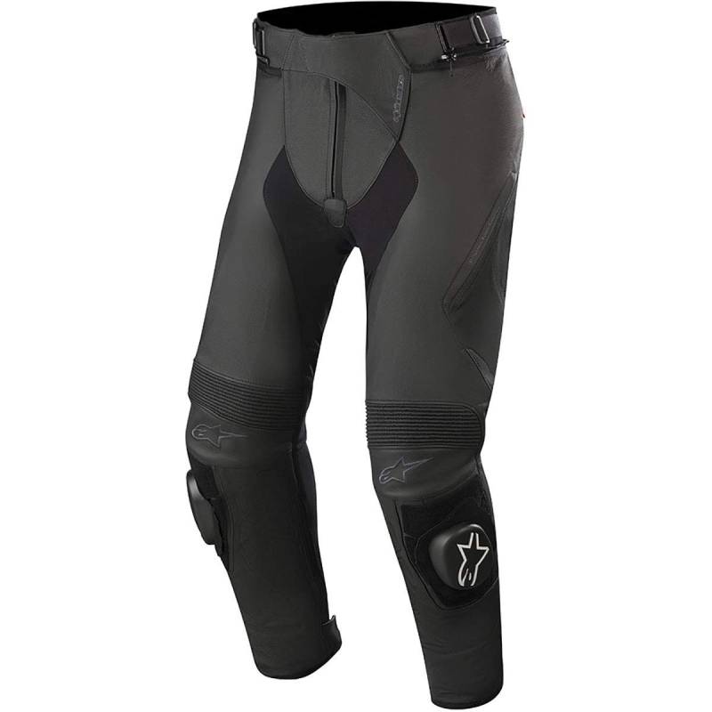 Alpinestars Motorradhose Missile V2 Leather Pants Schwarz, Schwarz, 52 von Alpinestars