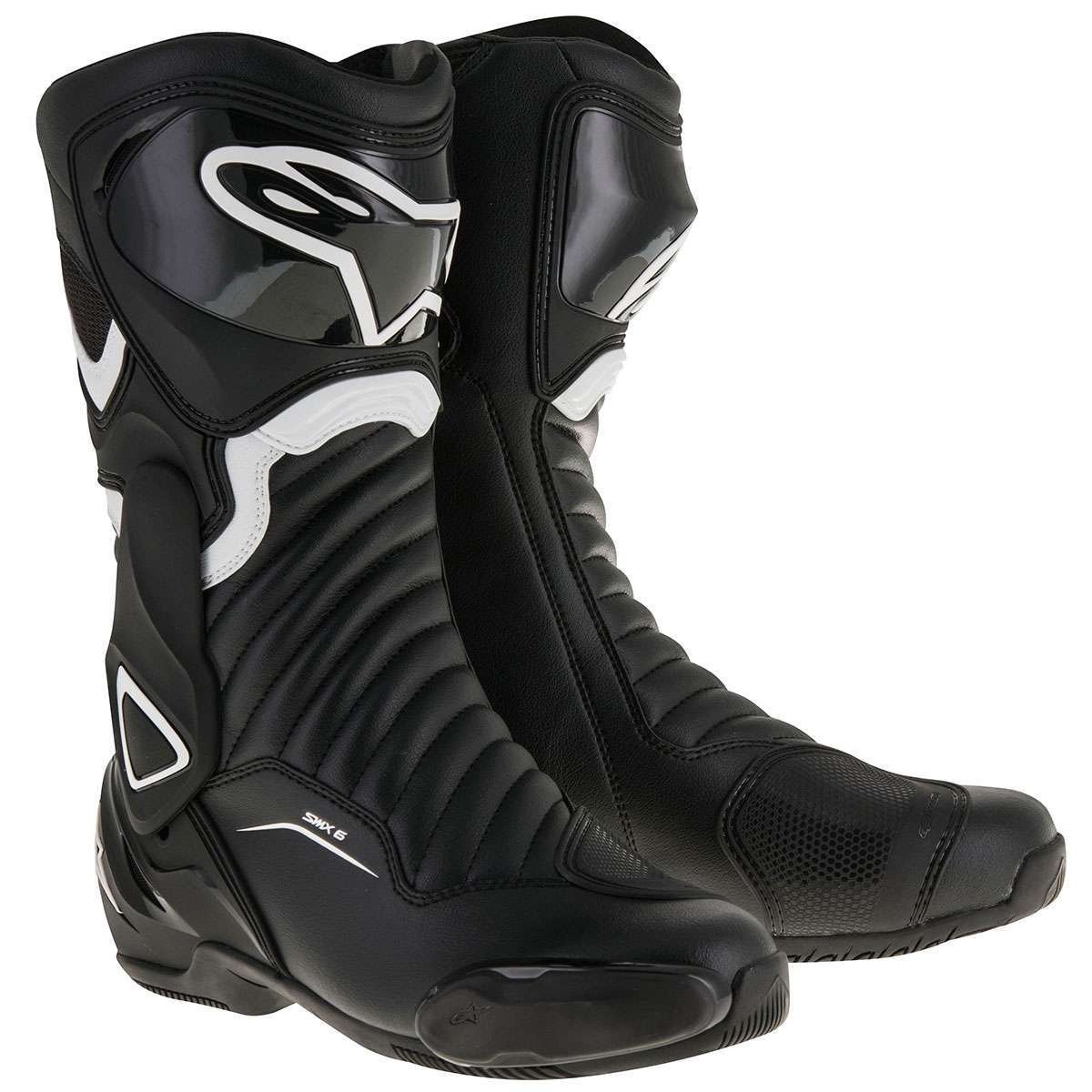 Alpinestars - Motorradstiefel - Alpinestars Smx-6 V2 Schwarz Weiss - 39 von Alpinestars