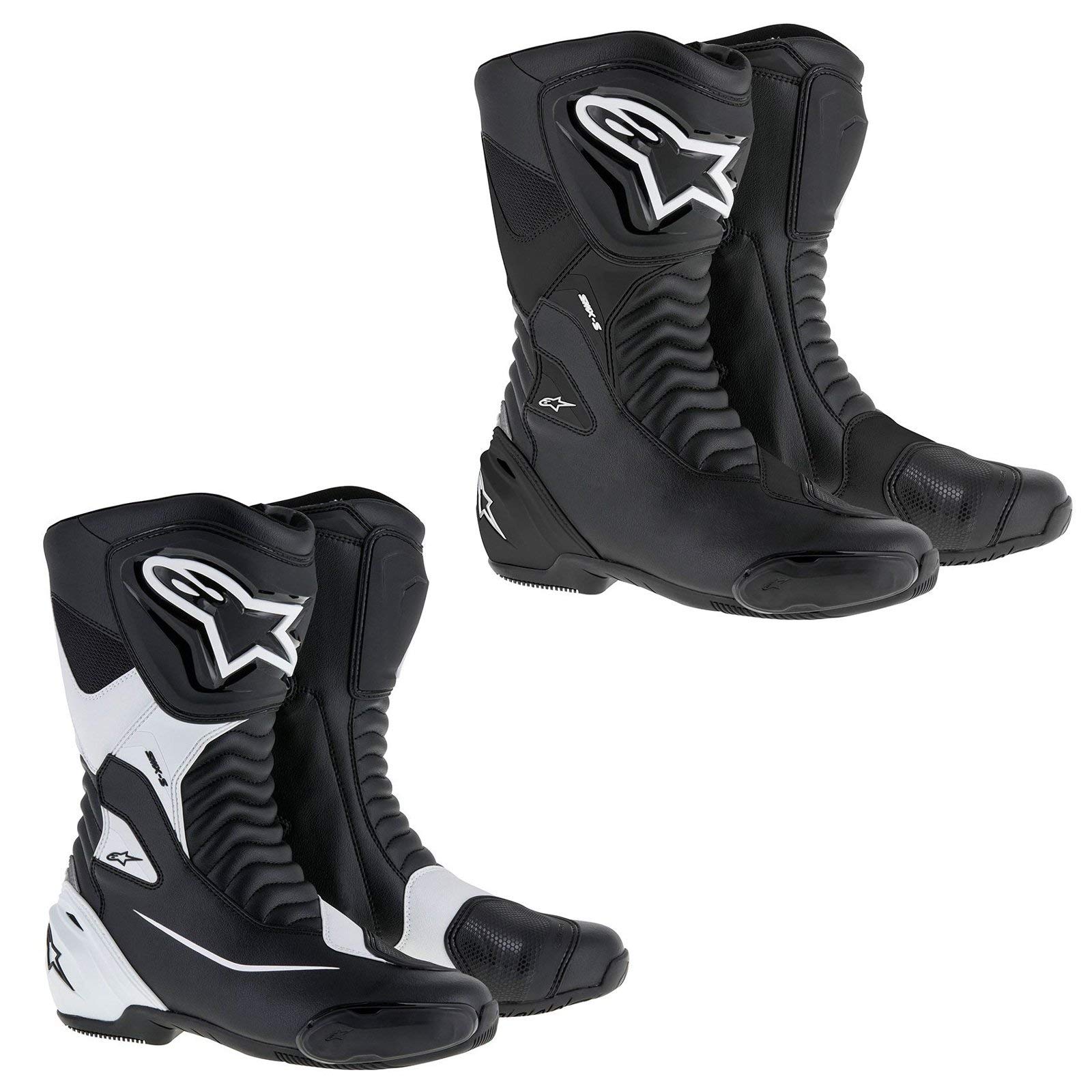 Alpinestars Motorradstiefel SMX S Stiefel Sport Boots atmungsaktiv schwarz GröÃŸe 42, 2063_23167 von Alpinestars