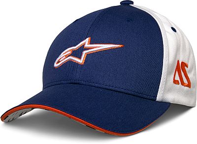 Alpinestars Multicomp, Kappe - Blau/Weiß/Orange - Einheitsgröße von Alpinestars