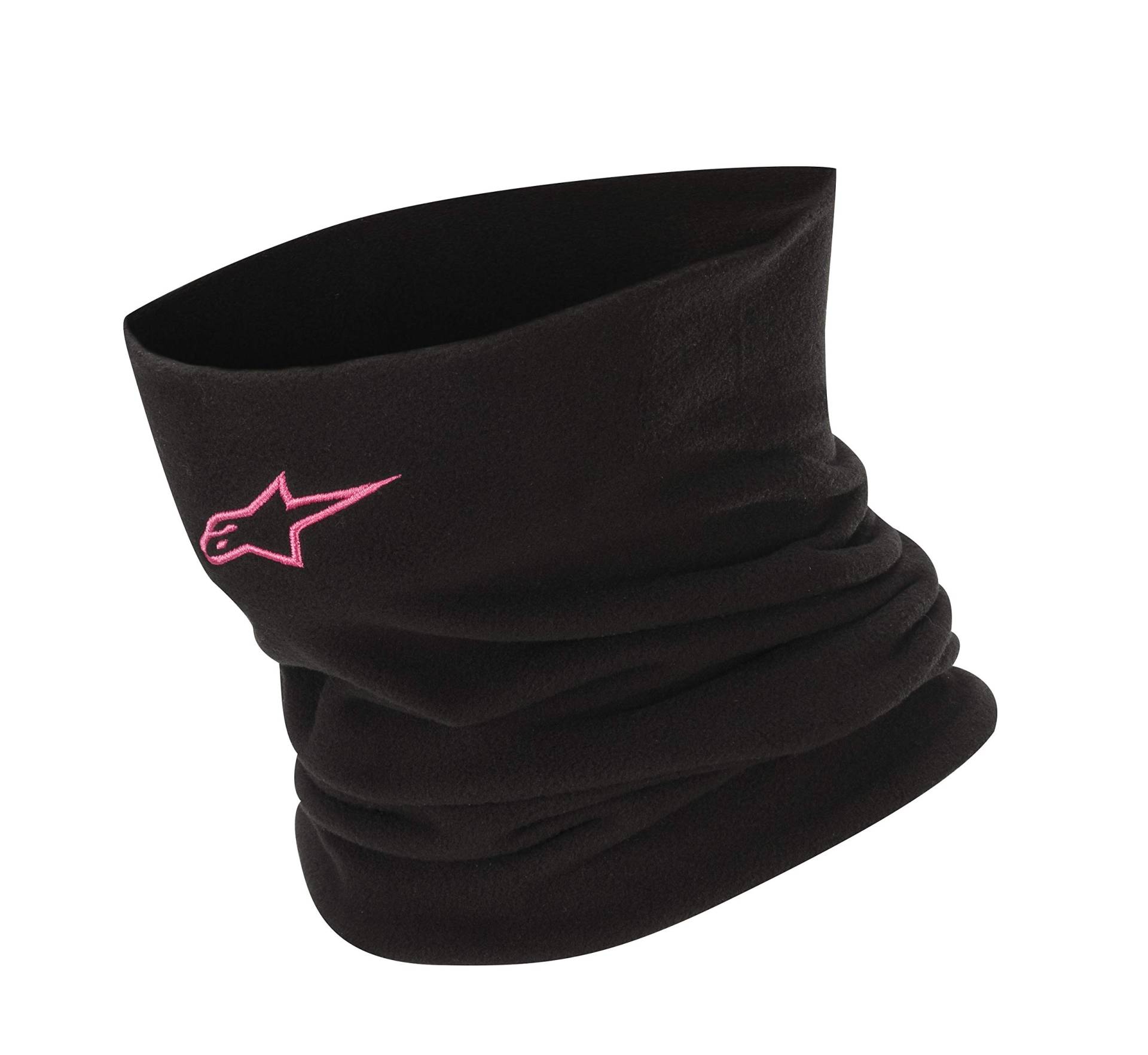 Alpinestars Neck Warmer Baselayer, Winter Halsschlauch für Damen, Halswärmer, Gamaschenmaske, Winddichte, Nackenwärmer Für Motorradfahrren Radfahren Laufen Skifahren, Schwarz/Rosa, Einheitsgröße von Alpinestars