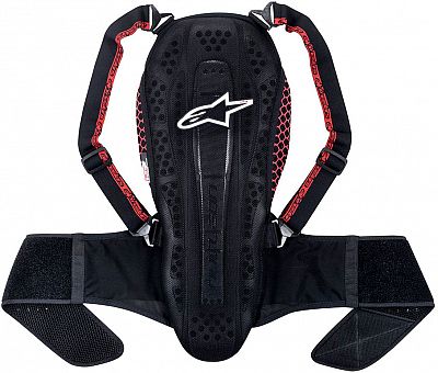 Alpinestars Nucleon KR-2, Rückenprotektor - Schwarz/Grau/Rot - M von Alpinestars