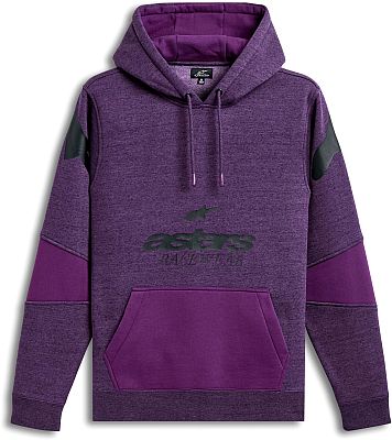 Alpinestars Perpetuate, Kapuzenpullover - Lila/Schwarz - XL von Alpinestars