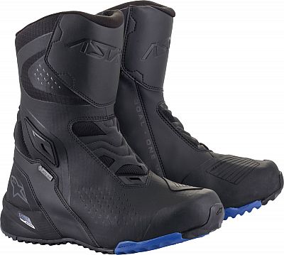 Alpinestars RT-8, Kurzstiefel Gore-Tex - Schwarz/Blau - 43 EU von Alpinestars