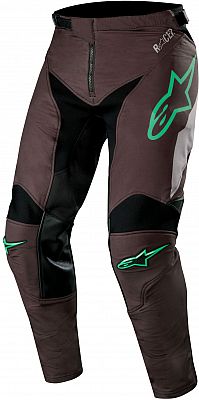 Alpinestars Racer Tech Compass, Textilhose - Schwarz/Grau/Türkis - 32 von Alpinestars