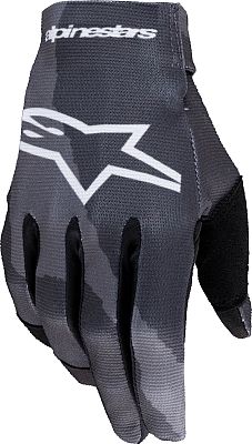 Alpinestars Radar Camo, Handschuhe - Dunkelgrau/Grau/Weiß - XL von Alpinestars