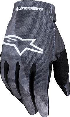 Alpinestars Radar Camo, Handschuhe Jugend - Grau/Dunkelgrau - 3XS von Alpinestars