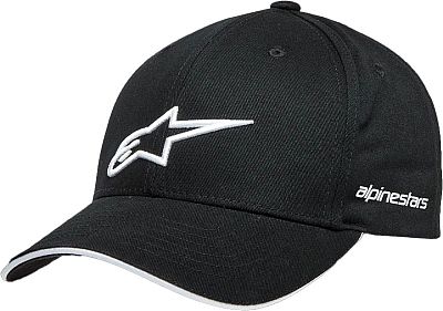 Alpinestars Rostrum, Kappe - Schwarz/Weiß - Einheitsgröße von Alpinestars