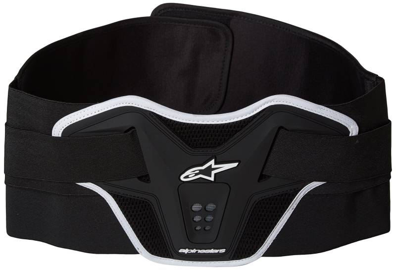 Alpinestars Saturn Kidney Belt Schwarz Weiß Os von Alpinestars