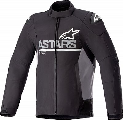 Alpinestars SMX, Textiljacke wasserdicht - Schwarz/Grau - L von Alpinestars