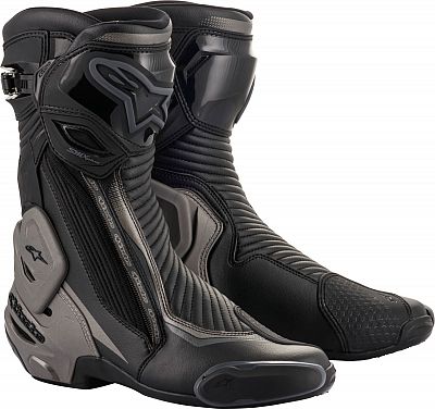 Alpinestars SMX Plus V2, Stiefel - Schwarz/Dunkelgrau - 41 EU von Alpinestars