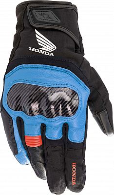 Alpinestars SMX Z Honda, Handschuhe Drystar - Schwarz/Blau/Rot - XXL von Alpinestars