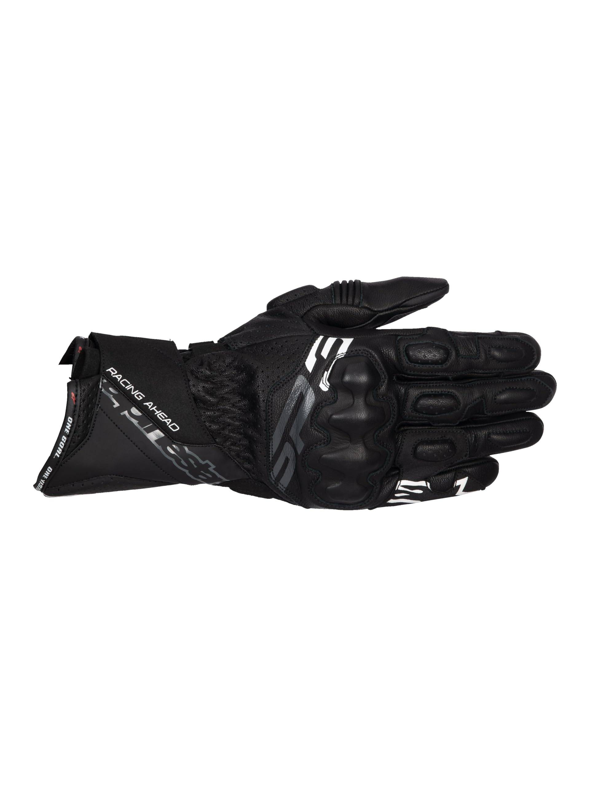 Alpinestars SP-3 Black Leder Motorrad Handschuhe, 3XL von Alpinestars