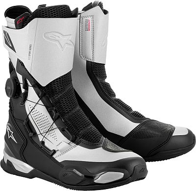 Alpinestars SP-X Boa, Stiefel - Schwarz/Silber - 43 EU von Alpinestars