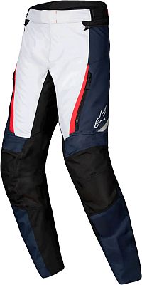 Alpinestars ST-1, Textilhose wasserdicht - Dunkelblau/Schwarz/Hellgrau/Rot - XXL von Alpinestars