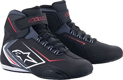 Alpinestars Sektor, Schuhe wasserdicht - Schwarz/Weiß/Grau - 10 von Alpinestars