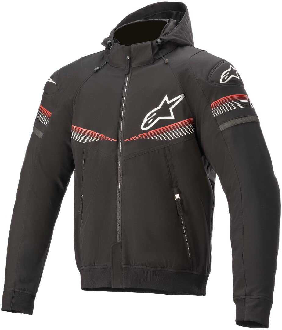 Alpinestars Sektor V2 Tech Hoodie Black/Bright Red von Alpinestars