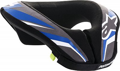 Alpinestars Sequence, Nackenrolle Kinder - Schwarz/Dunkelgrau/Blau - S/M von Alpinestars