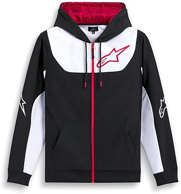 Alpinestars Sessions V3, Kapuzenjacke - Schwarz/Weiß/Rot - L von Alpinestars