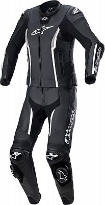 Alpinestars Stella Missile V2, Lederkombi 2tlg. Damen - Schwarz/Weiß - 40 von Alpinestars