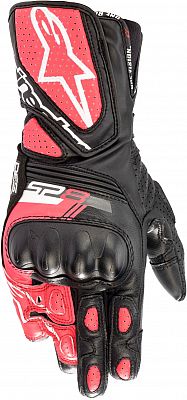 Alpinestars Stella SP-8 V3, Handschuhe Damen - Schwarz/Weiß/Pink - XL von Alpinestars