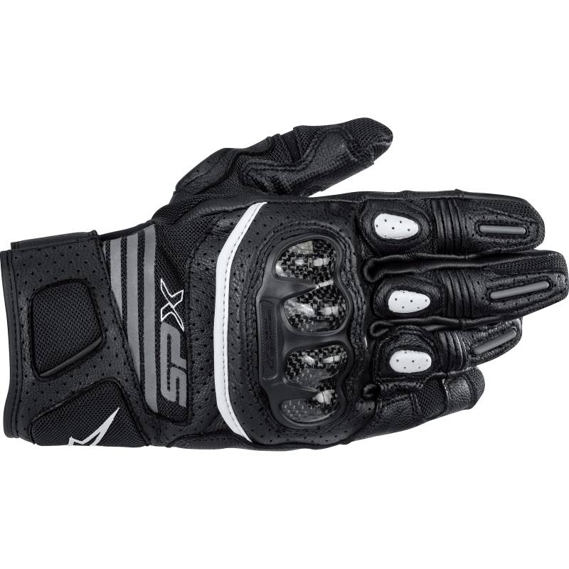 Alpinestars Stella Sp X Air Carbon V2 Gloves Black Anthrazit, Schwarz/Weiß, L von Alpinestars